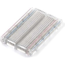 Voltaj Şeffaf Breadboard - Orta Boy