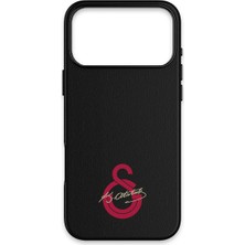 iPhone 17 Pro Uyumlu Galatasaray Arma Atatürk Imza Deri Magsafe Lisanslı Telefon Kılıfı