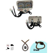 GMS Cg Nikel Kilometre Saati Çift Telli Benzin Göstergesiz +(145 cm Tel Kılıf)