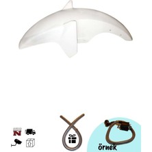 GMS Cg Uyumlu Ybr Çamurluk Beyaz (+Buji Kablo Kılıfı)