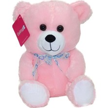 Shoplet Buğz 1181 Selay, Oturan Ayı Pembe 30 cm