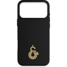iPhone 17 Pro Max Uyumlu Galatasaray Gayin-Sin Arma Deri Magsafe Lisanslı Telefon Kılıfı