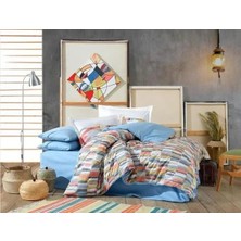 Shoplet Buğz Hobby Kingsize Poplin Nevresim Mikado Hardal
