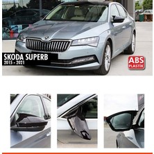 Tuning Vadisi Skoda Superb B8 Batman Yarasa Ayna Kapağı Piano Black / 2015-2021