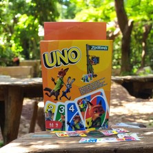 Emrah Gültekin Zootopia Uno Kart Oyunu 7+ Yaş 2-10 Kişilik Kalın Deste Aile ve Çocuklar Için Eğlenceli Oyun