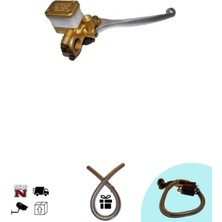 GMS Cg Çita Üst Fren Hidrolik Merkezi Gold (+Buji Kablo Kılıfı)