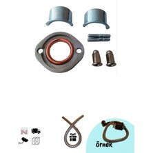 GMS Cg Egzoz Bağlantı Flanş Takımı (+Buji Kablo Kılıfı)