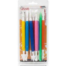 Efe Pastacılık Marzipan & Şeker Hamuru Şekillendirme Seti 10’lu – 20 Farklı Uçlu Pasta Dekorasyon Çubukları