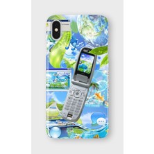 Lelia iPhone X/xs Uyumlu Baskılı Şeffaf Telefon Kılıfı | Koleksiyon: Aeroglass Mirage