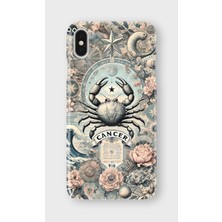 Lelia iPhone X/xs Uyumlu Baskılı Şeffaf Telefon Kılıfı | Koleksiyon: Zodiacmuse Celestia