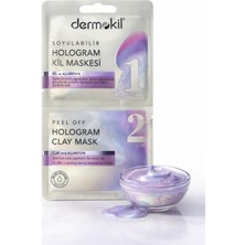 Dermokil Soyulabilir Hologram Kil Maskesi – Kil & Allantoin Içerikli Peel Off Yüz Maskesi