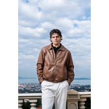 Erkek Suni Deri Ceket