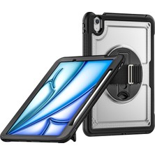 Fogy iPad 11.nesil (A16)/10.NESIL Için Uyumlu Kılıf Askılı ve Ipli 360 Dönen Defender Yüksek Koruma Kapak