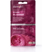 Dermokil Detoks Etkili Pembe Kil Maskesi – Australian Pink Clay, Kolajen & Yeşil Çay Özlü