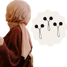 Boncukcu Abla Akik Taşlı Eşarp Şal Klipsi 12 Adet