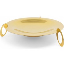 Queen Gold Meyve Sunum Tabağı 36 cm