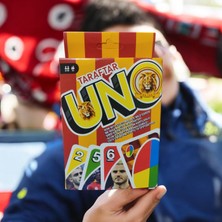 Emrah Gültekin Taraftar Uno Oyun Kağıtları Kalın Deste 7+ Yaş Aile ve Arkadaşlar Için Eğlenceli Kart Oyunu