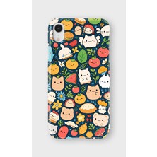 Lelia iPhone Xr Uyumlu Baskılı Şeffaf Telefon Kılıfı | Koleksiyon: Kawaiimilk Dreamies