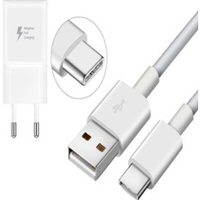 Samsung Galaxy S10 E Hızlı Şarj Aleti Type C 18W 3A Şarj Set