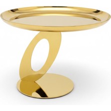 Queen Gold Tekli Sunum Tabağı 26 cm