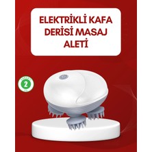 Shoplet Buğz Su Geçirmez Elektrikli Kafa Masaj Cihazı Ipx7