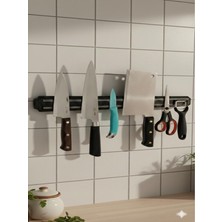 Tasarım Evi 55 cm Güçlü Manyetik Bıçak Askısı - Duvara Montaj Mıknatıslı Düzenleyici