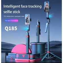Comse Q185 Akıllı Yüz Takip Özellikli Kameralı Kumandalı Canlı Yayın Selfi Çubuğu Gimbal Tripod