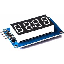 China TM1637 LCD Ekran Modülü 4 Dijit 7 Segment
