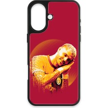 iPhone 16 Uyumlu Galatasaray Mauro Icardi Uyku Cam Lisanslı Telefon Kılıfı