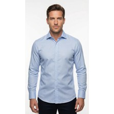 Plus Scorpion Erkek Beyaz Klasik Gömlek – Slim Fit, Düz Model, Şık Ofis & Günlük Kombin