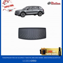 Rizline Volkswagen Tiguan Allspace 7 Kişilik 3D Bagaj Havuzu 2021 Model Uyumlu