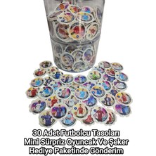 Emrah Gültekin Futbolcu Tasoları 30 Adet Yeni Sezon Son Transferler ve Efsanevi Futbolcular Koleksiyon Seti Bahçe Oyuncakları