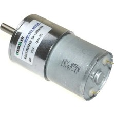 Keskinler Kgb-37 24V 7rpm Redüktörlü Dc Motor