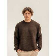 Erkek Basic Örgülü Kazak