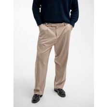 Erkek Baggy Kesim Kumaş Pantolon