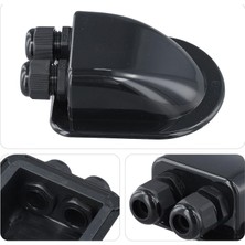 MELLİFERA Karavan Tekne Yat Montaj Kablo Kapağı Siyah