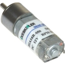 Keskinler Kga-16 12V 1500RPM Redüktörlü Dc Motor