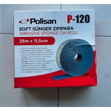 Polisan Soft Sünger Zımpara 120 Kum 25M x 11.5cm