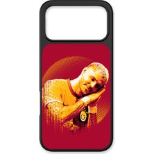 iPhone 17 Pro Uyumlu Galatasaray Mauro Icardi Uyku Cam Lisanslı Telefon Kılıfı