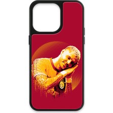 iPhone 15 Pro Max Uyumlu Galatasaray Mauro Icardi Uyku Cam Lisanslı Telefon Kılıfı