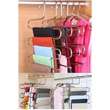 Sween Home 2 Adet 5 Katlı Metal Dolap Içi Askılık