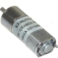 Keskinler Kga-16 12V 1000RPM Redüktörlü Dc Motor