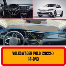 A3D Torpido Koruma Volkswagen Polo (2022+) Torpido Koruma Koruyucu Kilifi Halısı Ön Gögüs Panel A3D 3D
