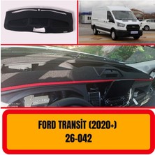 A3D Torpido Koruma Ford Transit 2020 Ön Gögüs Panel Torpido Koruma Koruyucu Kilifi Halisi Örtüsü