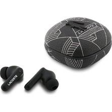 Lacoste Orjinal Lisanslı Anc/enc Monogram Desenli Tws Kulak Içi Bluetooth Kulaklık V5.4