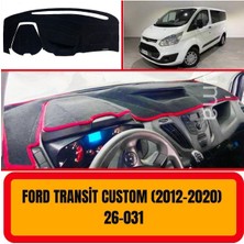 A3D Torpido Koruma Ford Transit Custom 2012-2020 Ön Gögüs Panel Torpido Koruma Koruyucu Kilifi Halisi Örtüsü Yedek