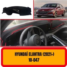 A3D Torpido Koruma Hyundai Elantra 2021 Ön Örtüsü Göğüs Panel Torpido Koruma Koruyucu Kılıfı Halısı Yedek Parça