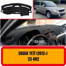 A3D Torpido Koruma Skoda Yeti 2012 Ön Gögüs Panel Torpido Koruma Koruyucu Kilifi Halisi Örtüsü
