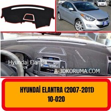 A3D Torpido Koruma Hyundai Elantra 2007-2011 Ön Örtüsü Göğüs Panel Torpido Koruma Koruyucu Kılıfı Halısı Yedek Parça
