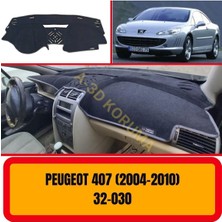 A3D Torpido Koruma Peugeot 407 Torpido Koruma Koruyucu Kilifi Halisi Örtüsü Aksesuar Yedek Parça